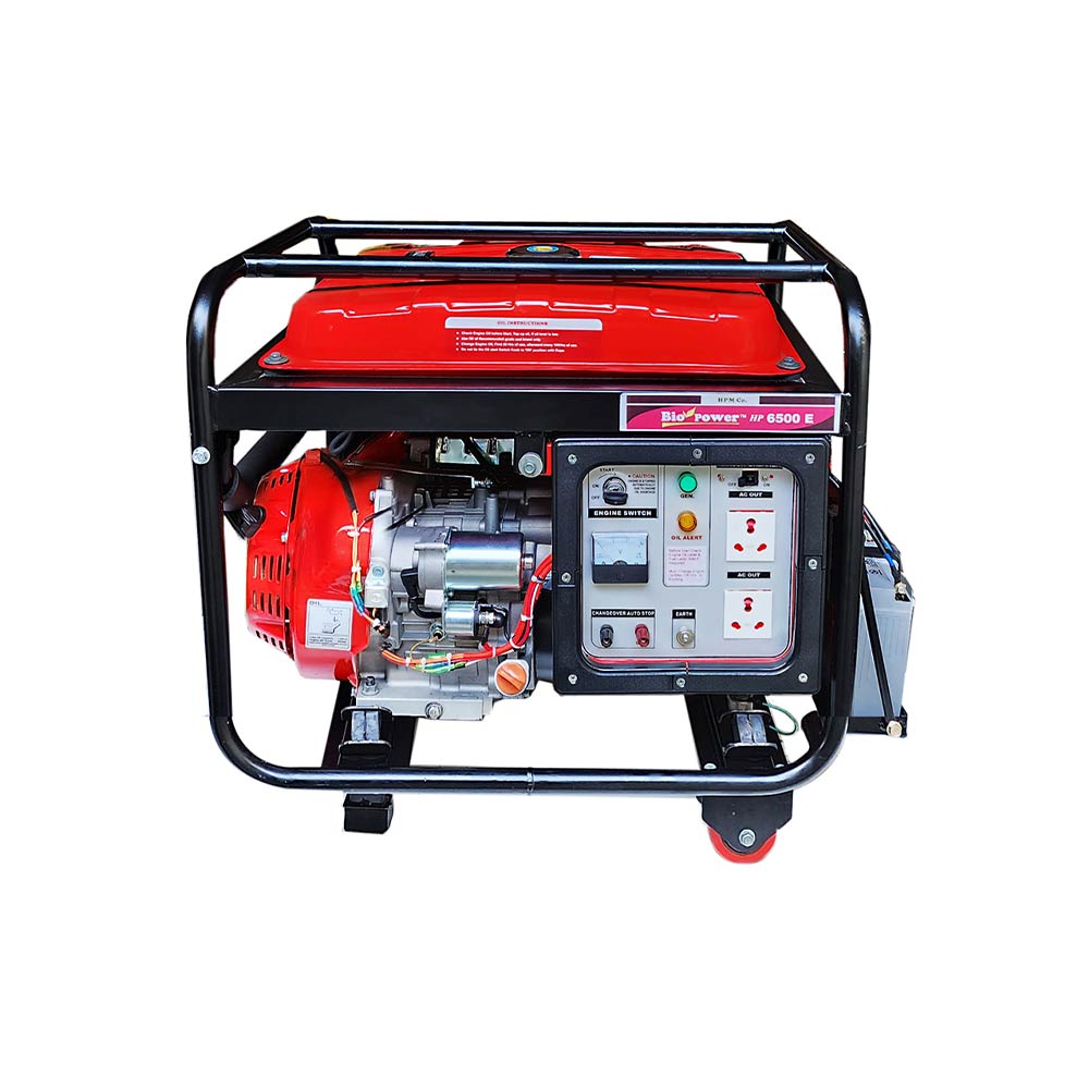5.5 KVA smart light weight Portable Generator, Petrol Run, Recoil & Self Start Model HP-6500E